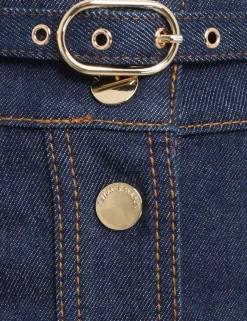 ZIMMERMANN Skirts<A Line Denim Skirt