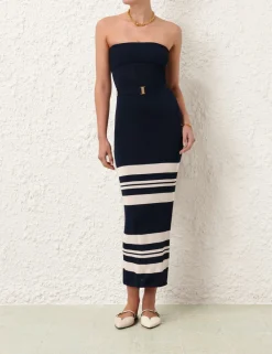 ZIMMERMANN Clothing<Acadian Bandeau Midi Dress