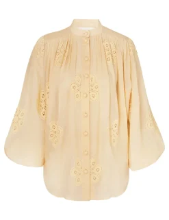 ZIMMERMANN Tops<Acadian Embroidered Blouse