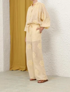 ZIMMERMANN Tops<Acadian Embroidered Blouse