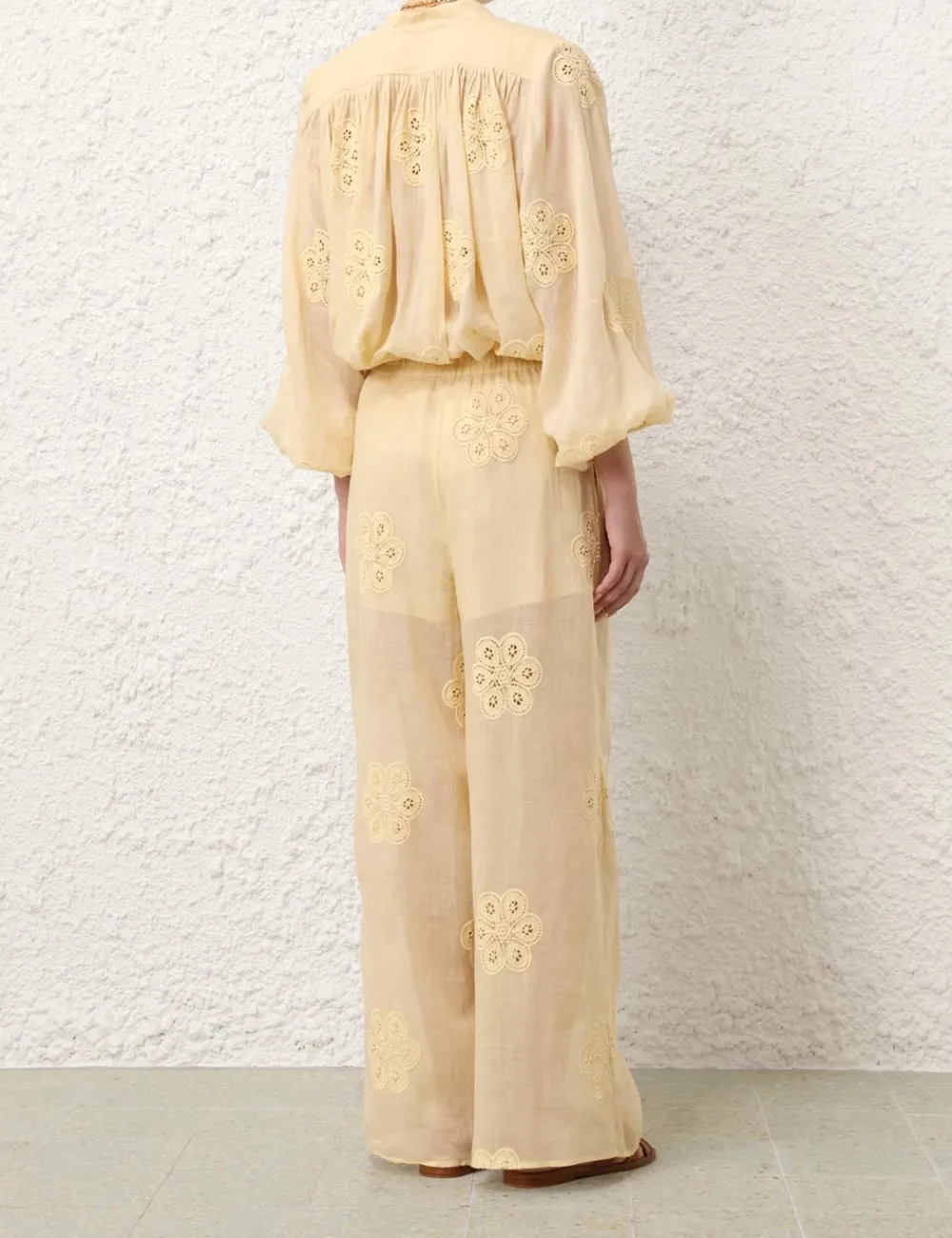 ZIMMERMANN Tops<Acadian Embroidered Blouse