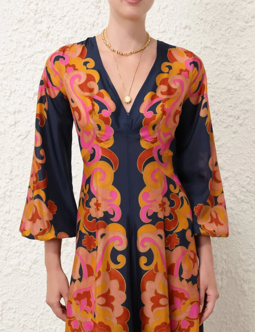 ZIMMERMANN Dresses & Coverups<Acadian Long Sleeve Maxi Dress