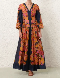 ZIMMERMANN Clothing<Acadian Long Sleeve Maxi Dress