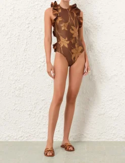 ZIMMERMANN One Pieces<Acadian Racer Back Frill 1Pc