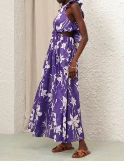 ZIMMERMANN Clothing<Acadian Ruffle Maxi Dress
