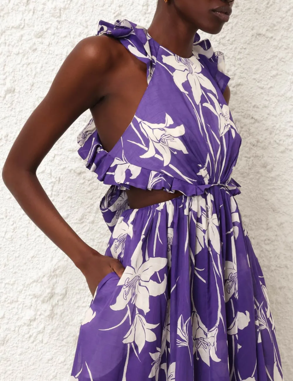 ZIMMERMANN Clothing<Acadian Ruffle Maxi Dress