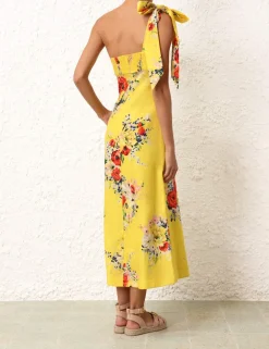 ZIMMERMANN Dresses & Coverups<Alight Asymmetric Midi Dress