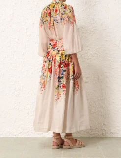 ZIMMERMANN Skirts<Alight Basque Midi Skirt