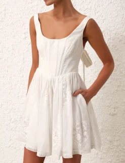 ZIMMERMANN Clothing<Alight Corset Mini Dress