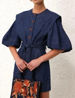 ZIMMERMANN Denim<Alight Denim Dress