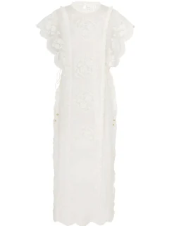 ZIMMERMANN Clothing<Alight Draw Waist Midi Dress
