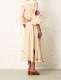 ZIMMERMANN Tops<Alight Draw Waist Shirt