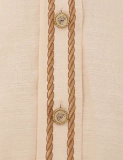 ZIMMERMANN Tops<Alight Draw Waist Shirt