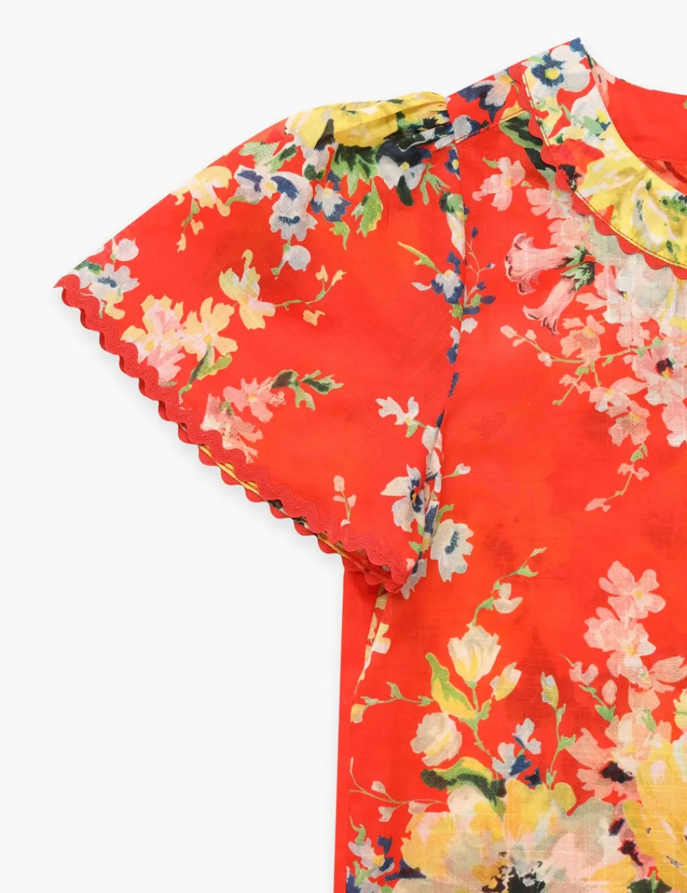 ZIMMERMANN Clothing<Alight Flutter Sleeve Top