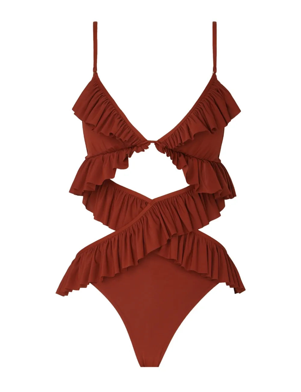 ZIMMERMANN One Pieces<Alight Gather Frill 1Pc