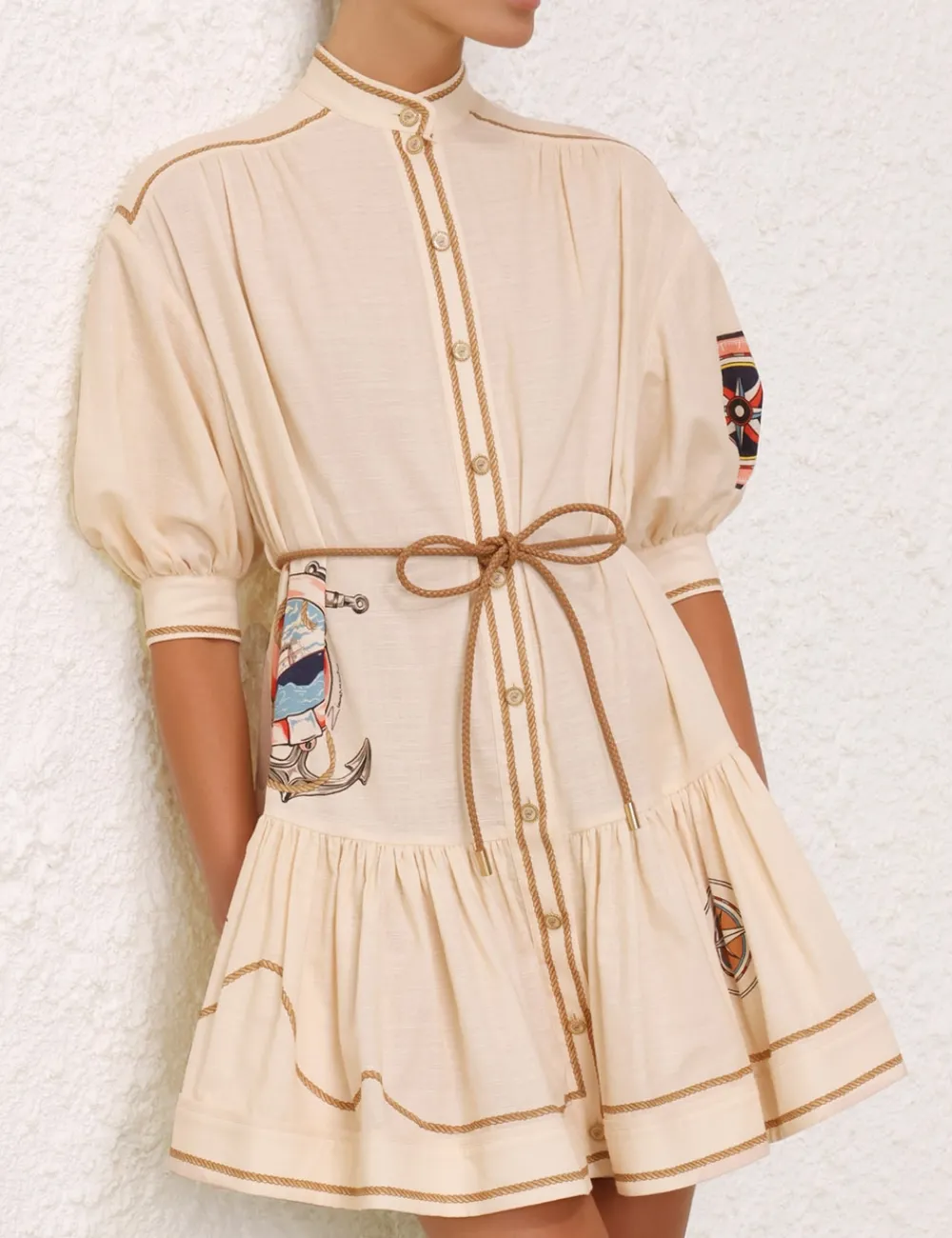 ZIMMERMANN Clothing<Alight Lantern Mini Dress