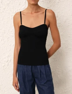 ZIMMERMANN Tops<Alight Panelled Rib Tank