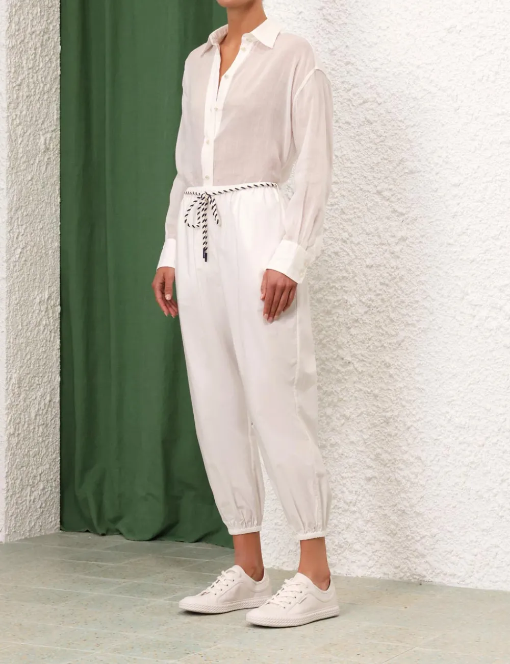 ZIMMERMANN Tops<Alight Relaxed Shirt
