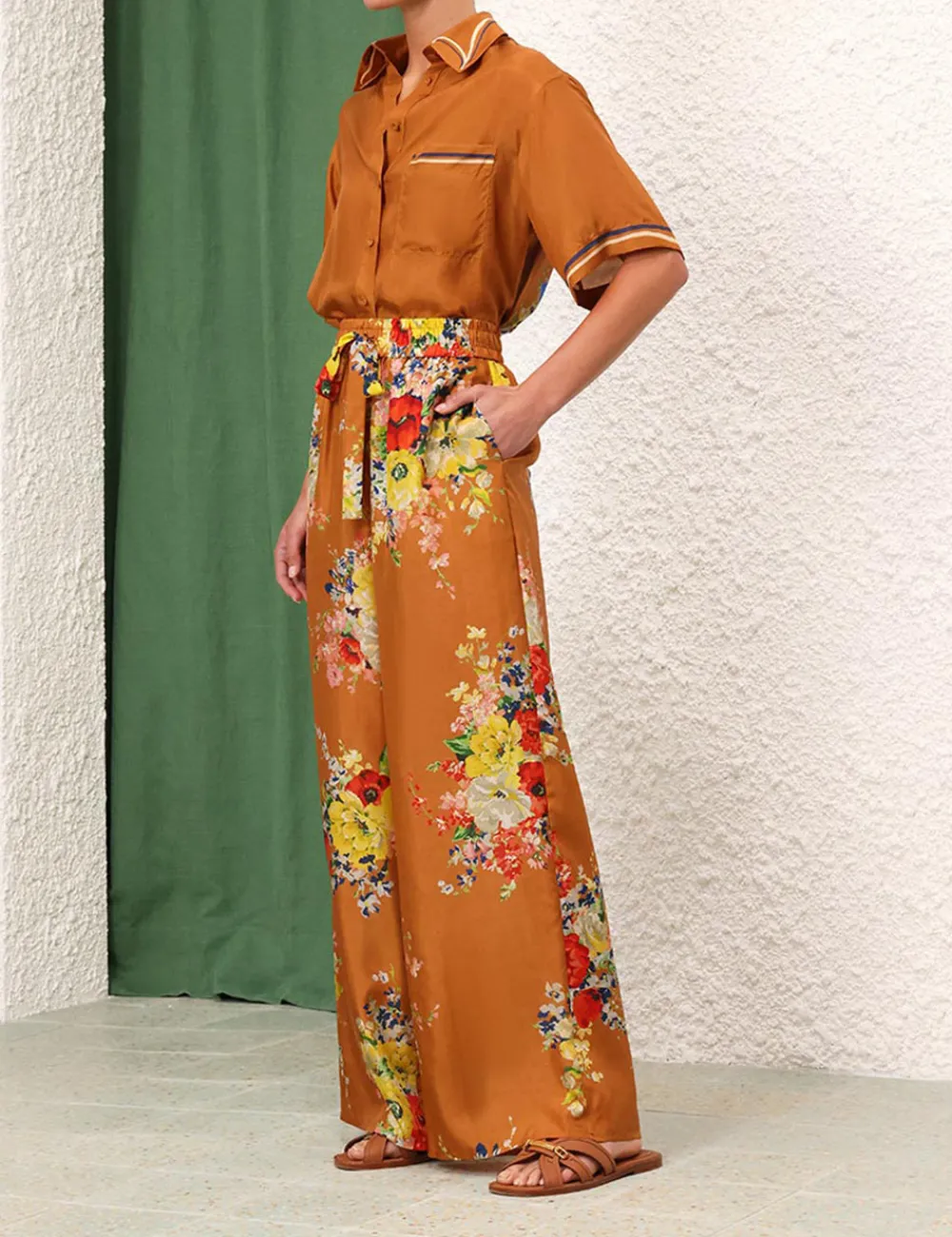 ZIMMERMANN Tops<Alight Relaxed Shirt