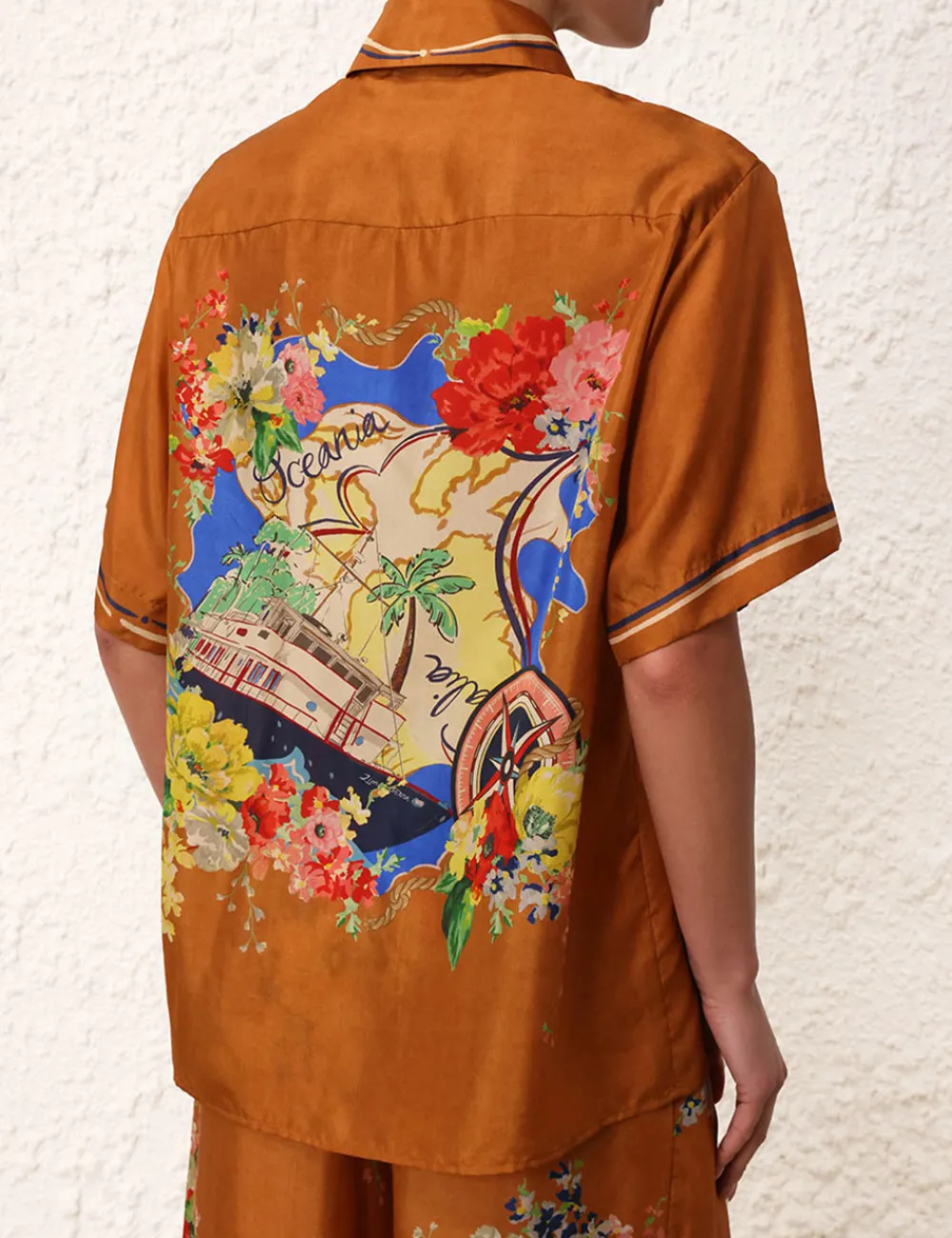 ZIMMERMANN Tops<Alight Relaxed Shirt
