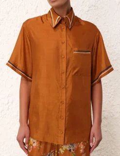 ZIMMERMANN Clothing<Alight Relaxed Shirt