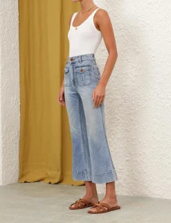 ZIMMERMANN Tops<Alight Scoop Neck Tank