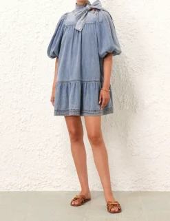 ZIMMERMANN Denim<Alight Smock Dress