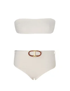 ZIMMERMANN Bikinis<Alight Textured Boyleg Bikini