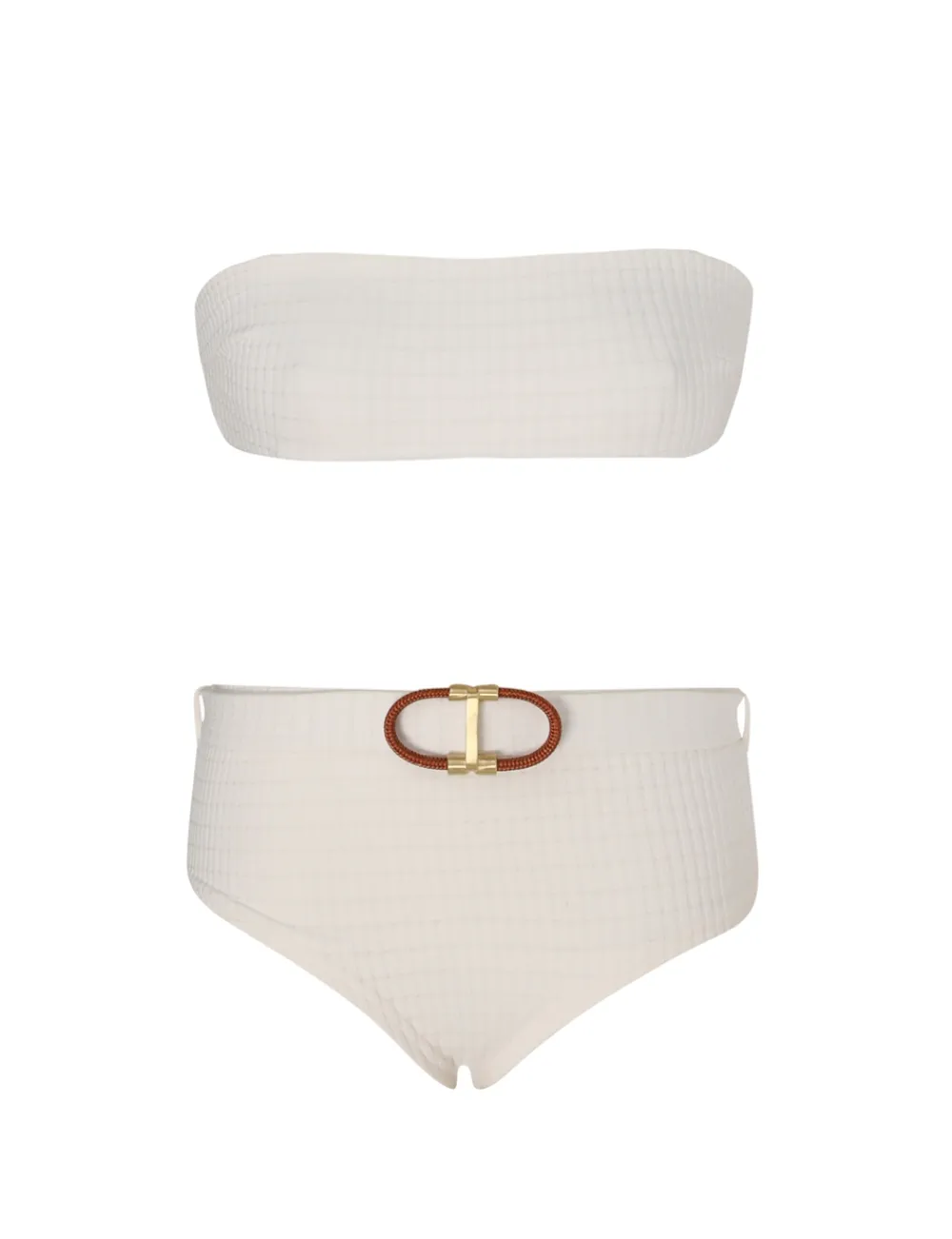 ZIMMERMANN Bikinis<Alight Textured Boyleg Bikini