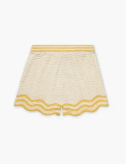 ZIMMERMANN Clothing<Alight Textured Knit Shorts