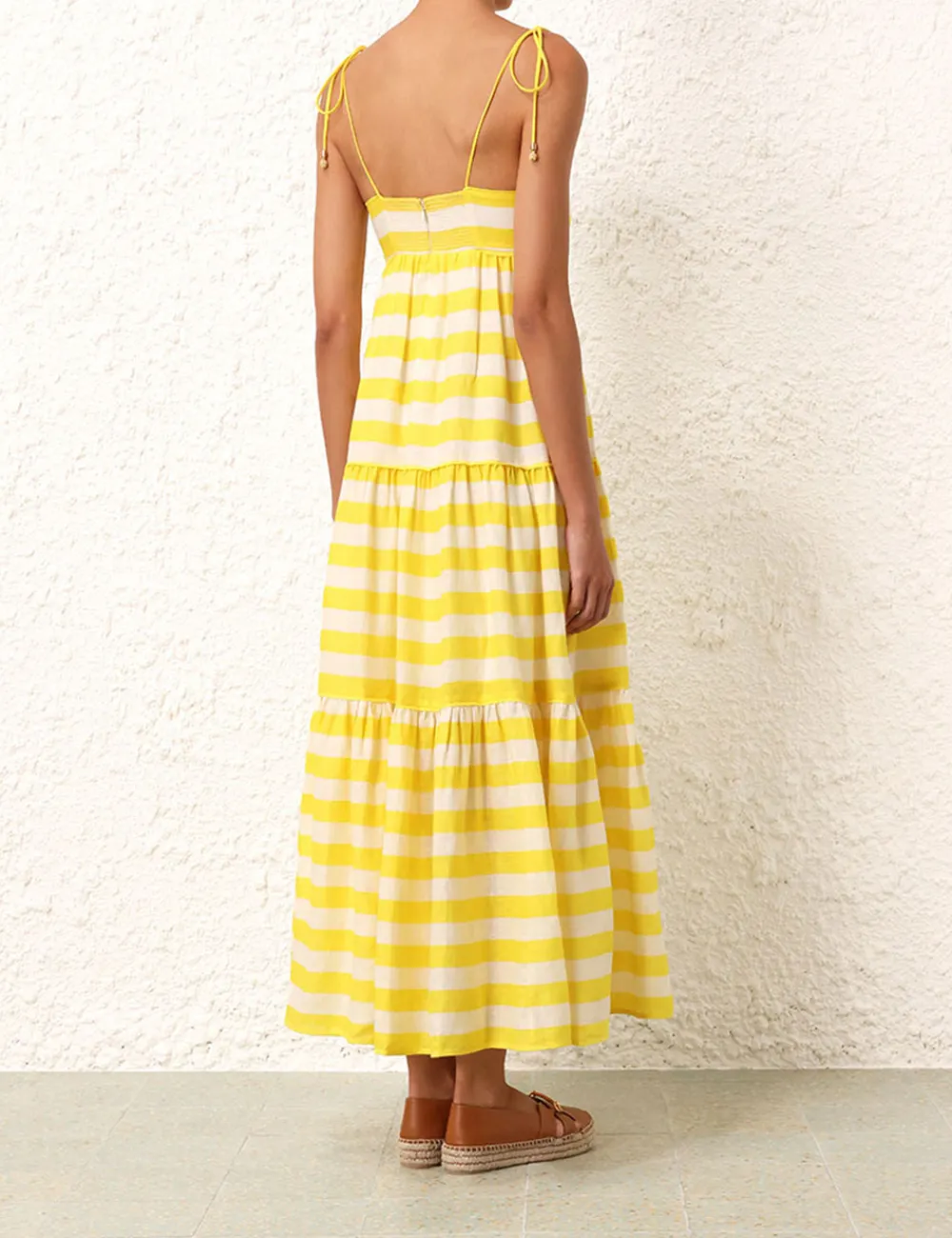 ZIMMERMANN Clothing<Alight Tie Shoulder Dress