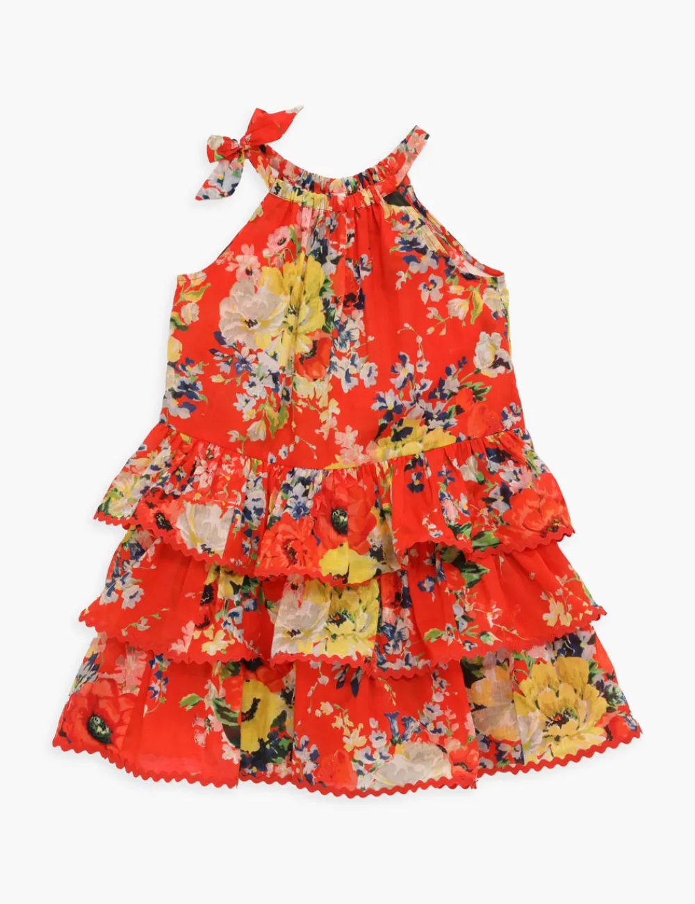 ZIMMERMANN Clothing<Alight Tiered Halter Dress