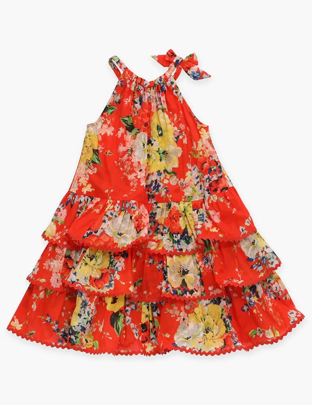 ZIMMERMANN Clothing<Alight Tiered Halter Dress