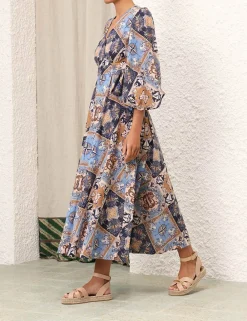 ZIMMERMANN Clothing<Alight Wrap Midi Dress