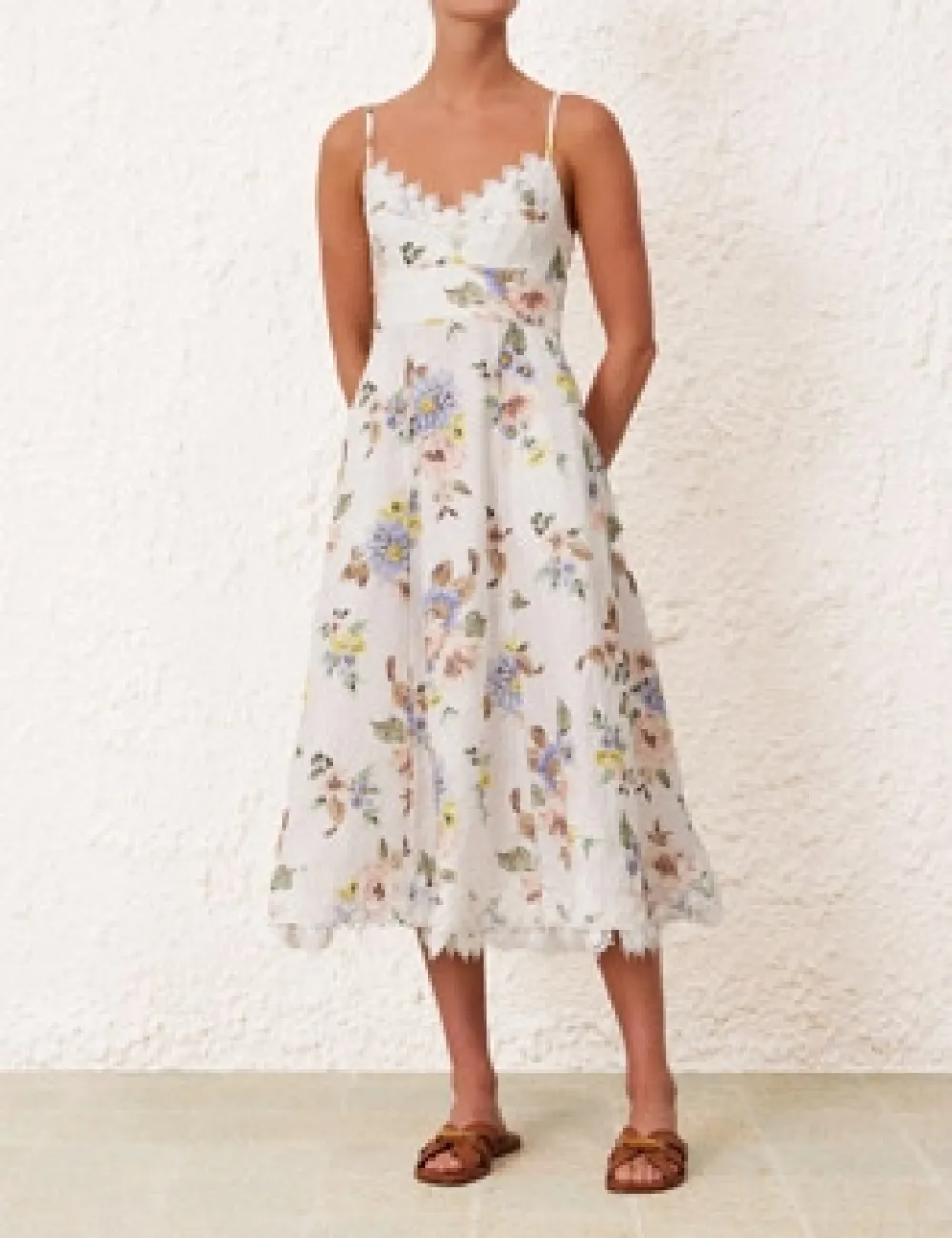 ZIMMERMANN Clothing<Applique Picnic Dress