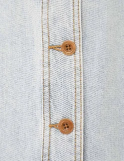 ZIMMERMANN Clothing<August A Line Denim Skirt