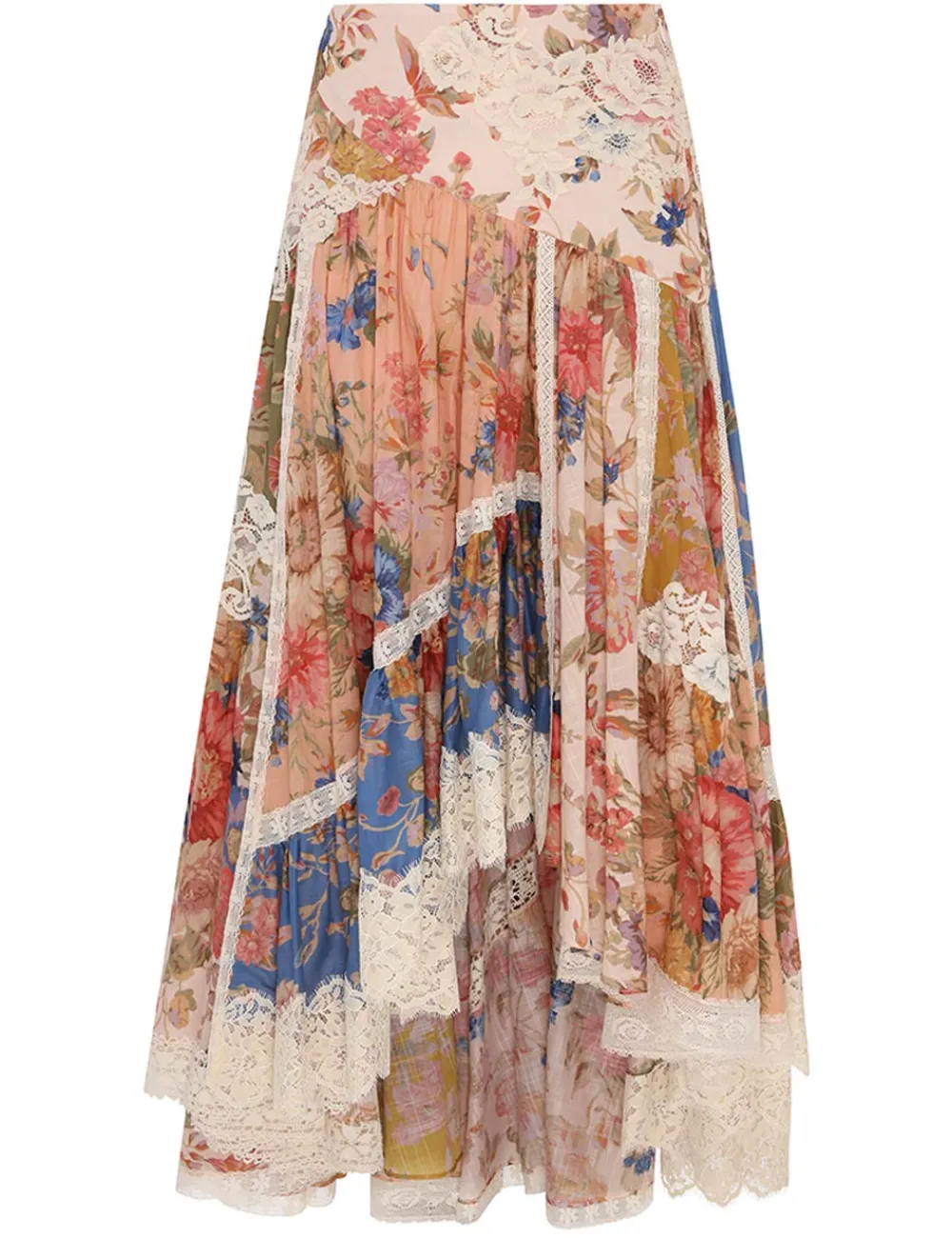 ZIMMERMANN Clothing<August Asymmetric Skirt