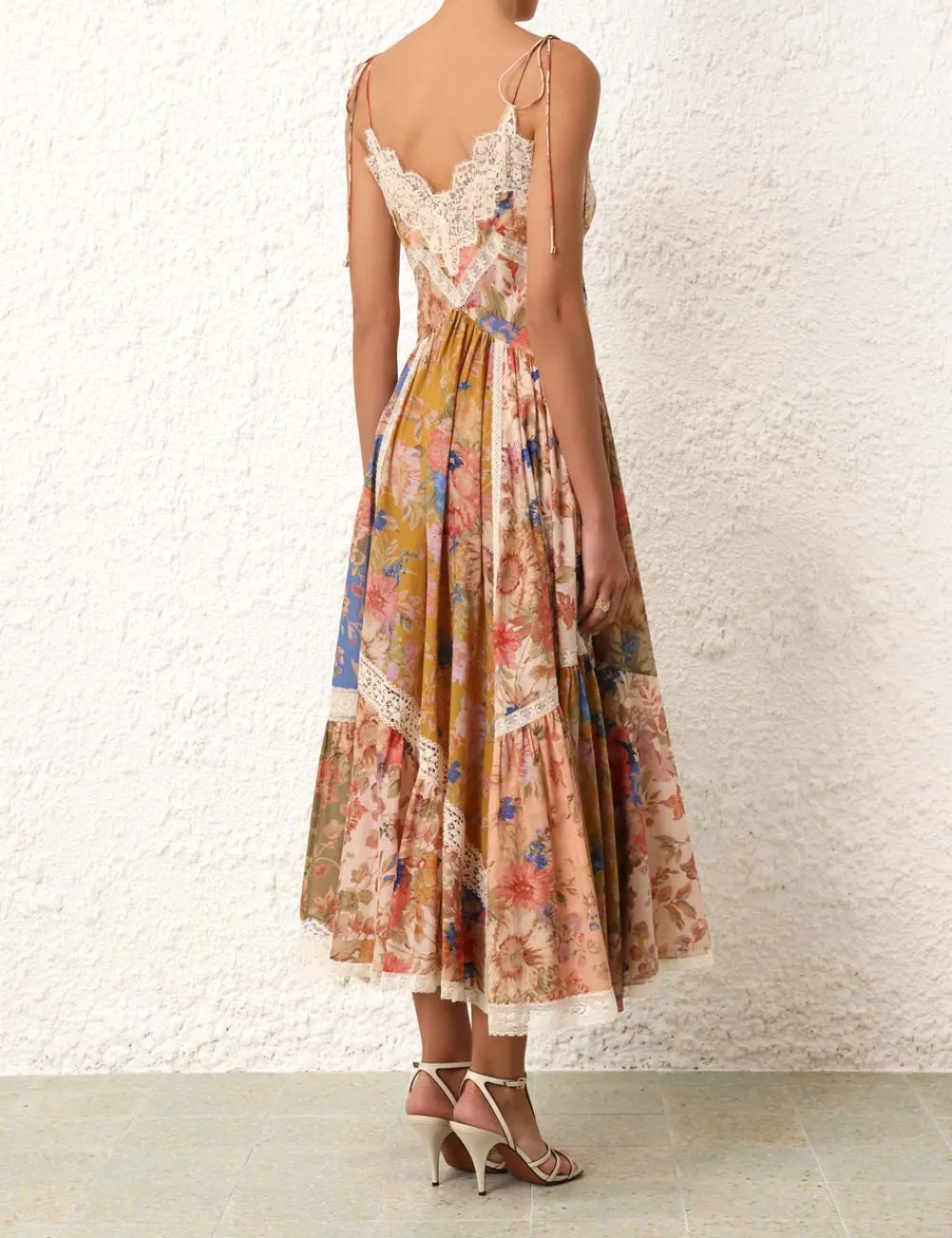 ZIMMERMANN Clothing<August Asymmetric Slip Dress