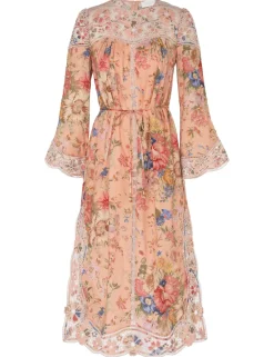 ZIMMERMANN Clothing<August Broderie Midi Dress