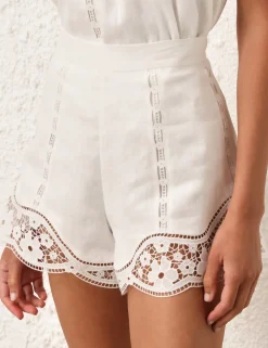 ZIMMERMANN Clothing<August Broderie Shorts