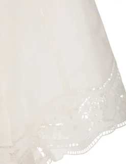 ZIMMERMANN Shorts & Pants<August Broderie Shorts