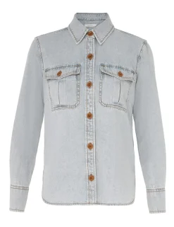 ZIMMERMANN Clothing<August Denim Body Shirt
