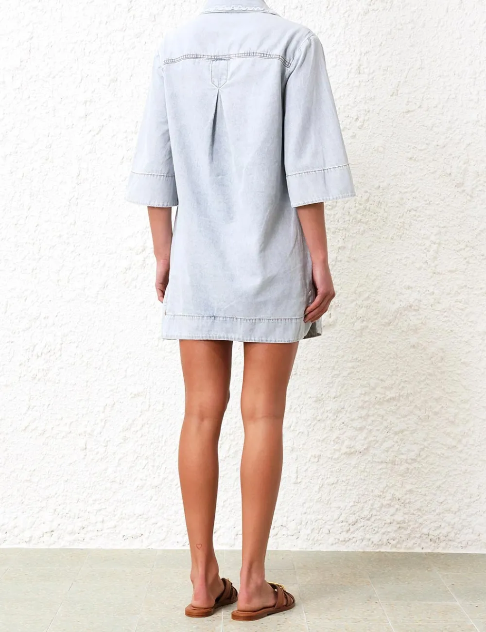 ZIMMERMANN Clothing<August Denim Tunic Dress