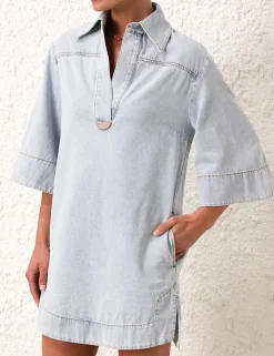 ZIMMERMANN Clothing<August Denim Tunic Dress