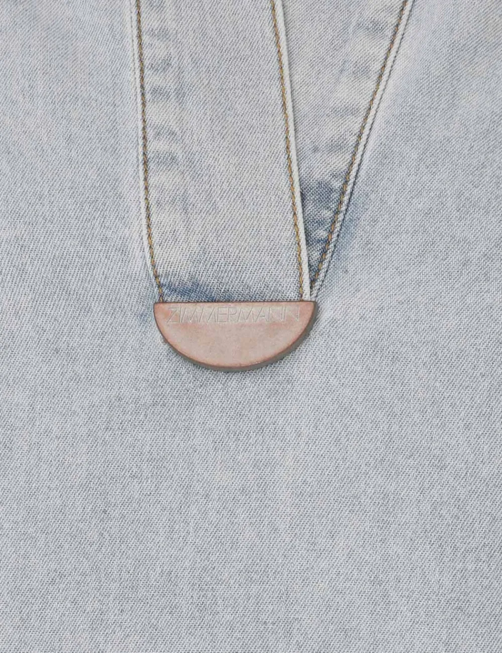 ZIMMERMANN Clothing<August Denim Tunic Dress