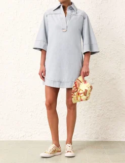 ZIMMERMANN Denim<August Denim Tunic Dress
