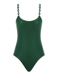 ZIMMERMANN One Pieces<August Diamond Trim 1Pc