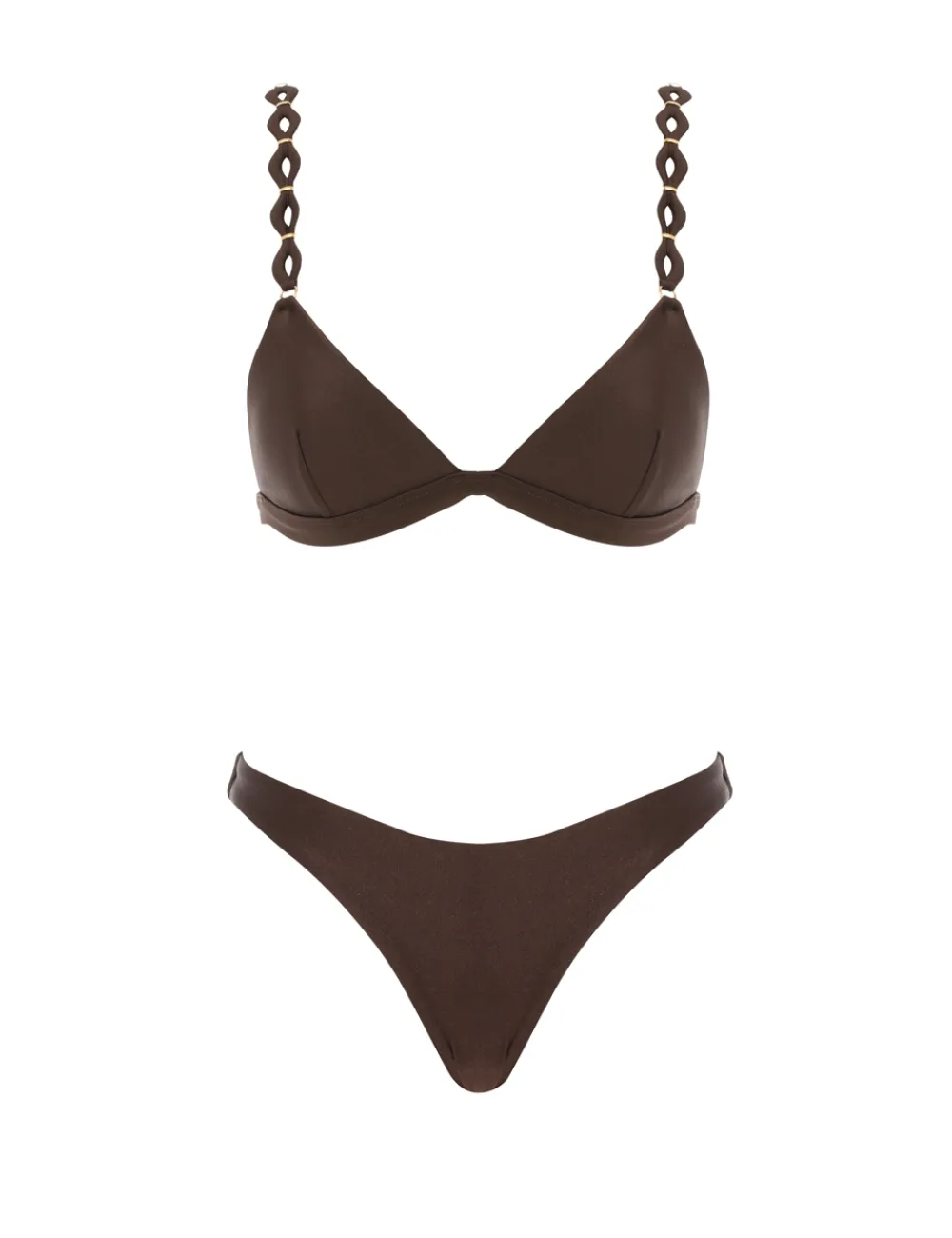 ZIMMERMANN Bikinis<August Diamond Trim Tri Bikini