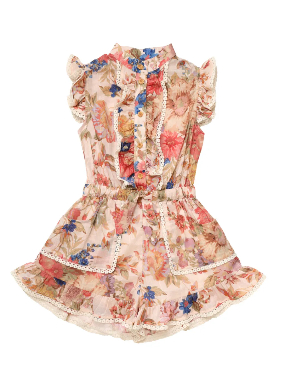 ZIMMERMANN Clothing<August Frill Playsuit