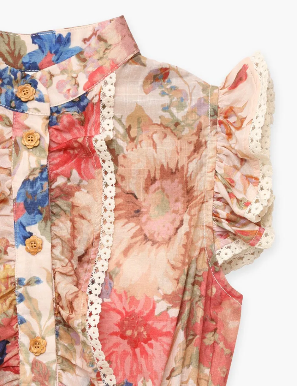 ZIMMERMANN Clothing<August Frill Playsuit